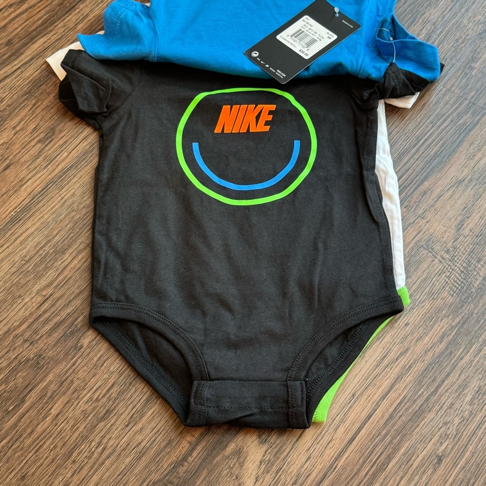 Nike Blue and Orange Bodysuit New with Tags 9M